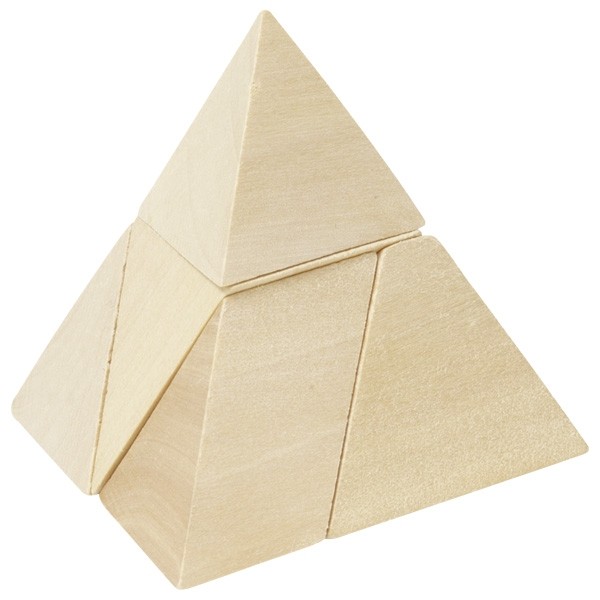 Casse tête enfant - Pyramide en bois