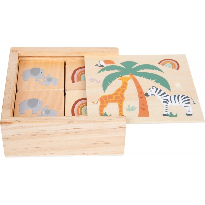 Jeu de Mémoire en Bois Montessori - Mémo pour Enfants Jeu de Mémoire en Bois Montessori - Mémo pour Enfants
