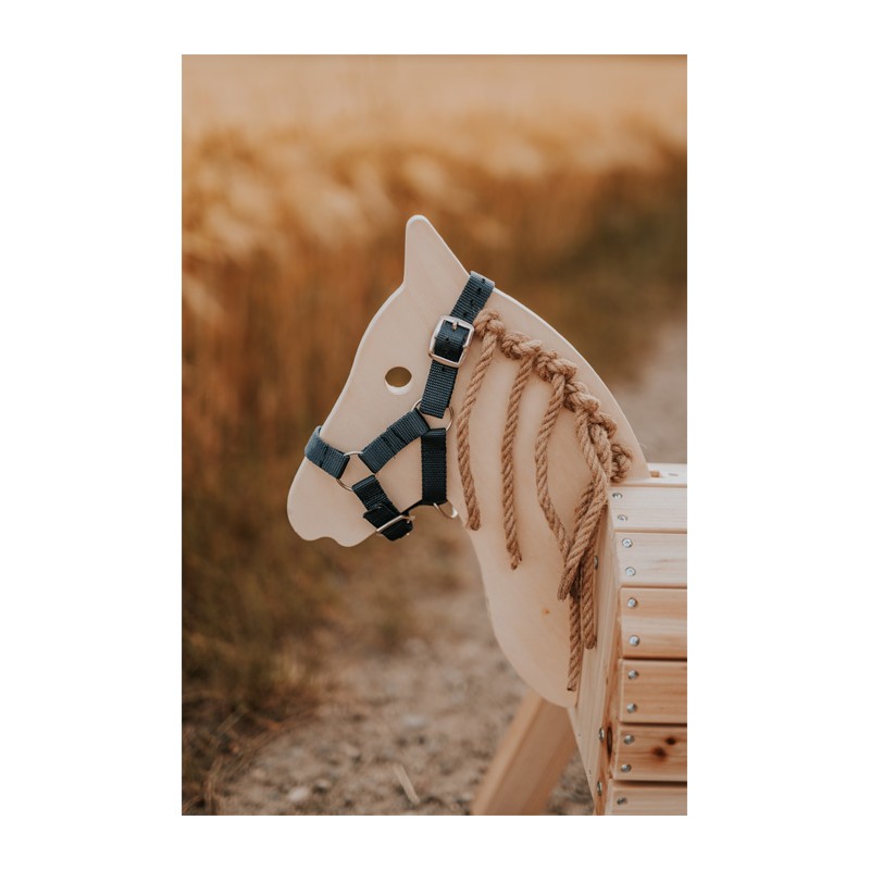 Beeloom - Cheval à linge, en bois naturel, jouet Montessori, jeu d