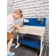 Etabli Montessori en bois pour enfants - Bleu