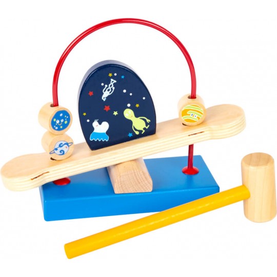 Jeu à marteler Montessori pour enfants - Dans l'espace