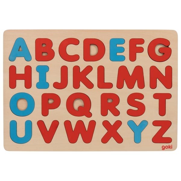 Puzzle en bois Alphabet méthode Montessori