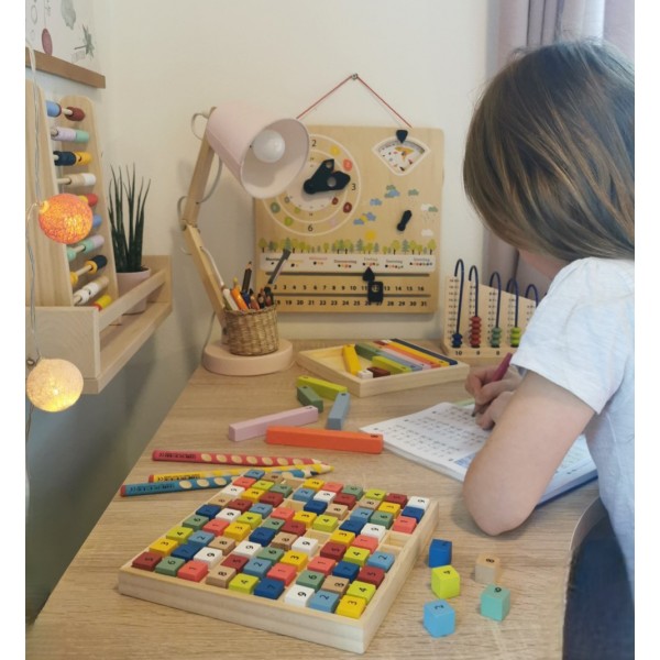 Tableau d'apprentissage Montessori