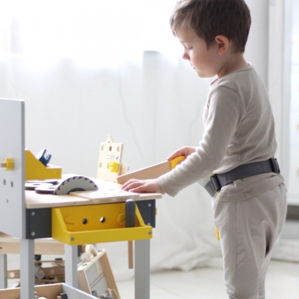 Etabli en bois Montessori pour enfant - Miniwob