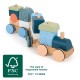 Train en bois Montessori - Collection Arctique