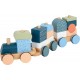 Train en bois Montessori - Collection Arctique