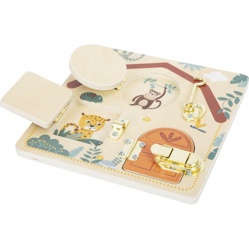 UKCOCO – Puzzle Habillage Animaux En Bois – 20 Pièces – 5 Tenues Par Animal – Montessori – Dès 3 Ans