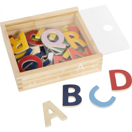 Boîte de lettres magnétiques en bois