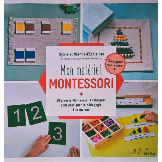 Livre d'activités pour enfant - Mon matériel Montessori