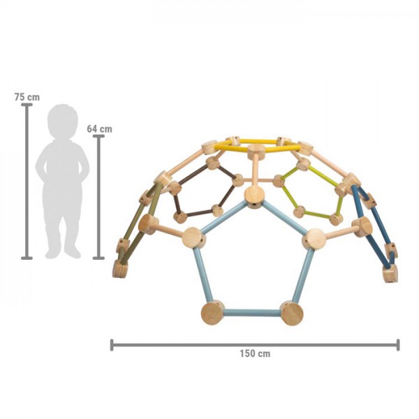 Dôme d'escalade - Structure de jeu pour enfants