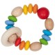 Hochet Montessori de dentition - Perles Arc en Ciel