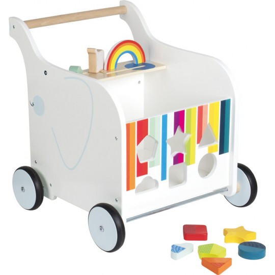 Chariot de Marche Montessori - Coffre à jouets