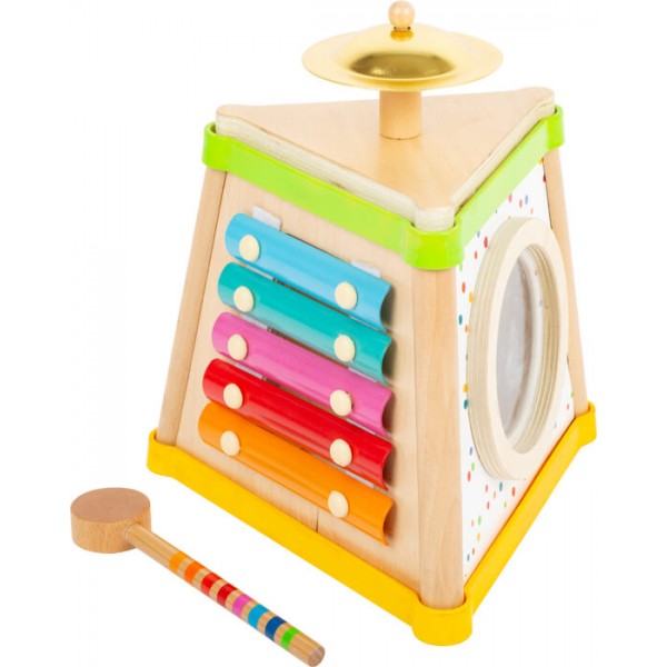 Cube musical Montessori en bois - Instrument de musique Sound