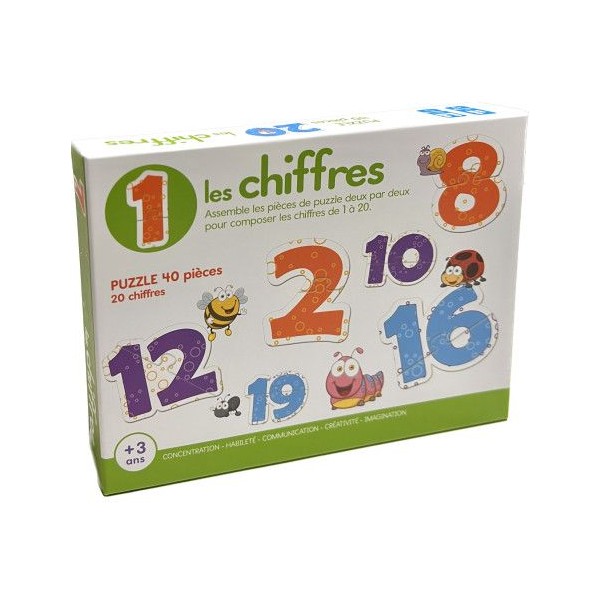 Coffret éducatif Montessori - Apprendre les chiffres