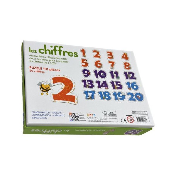 Coffret éducatif Montessori - Apprendre les chiffres