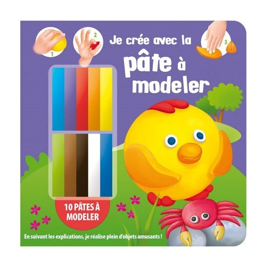 Livre et Bâtons de Pâte à modeler