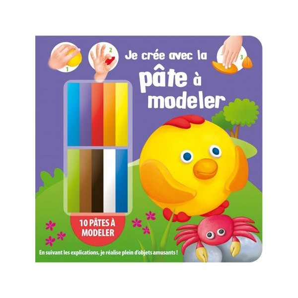 Livre et Bâtons de Pâte à modeler