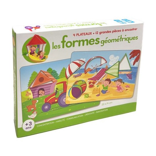 Coffret éducatif - Apprendre les Formes Géométriques