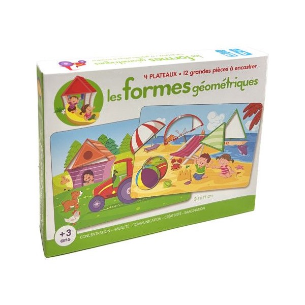 Coffret éducatif - Apprendre les Formes Géométriques