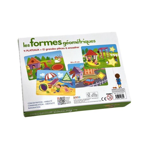 Coffret éducatif - Apprendre les Formes Géométriques