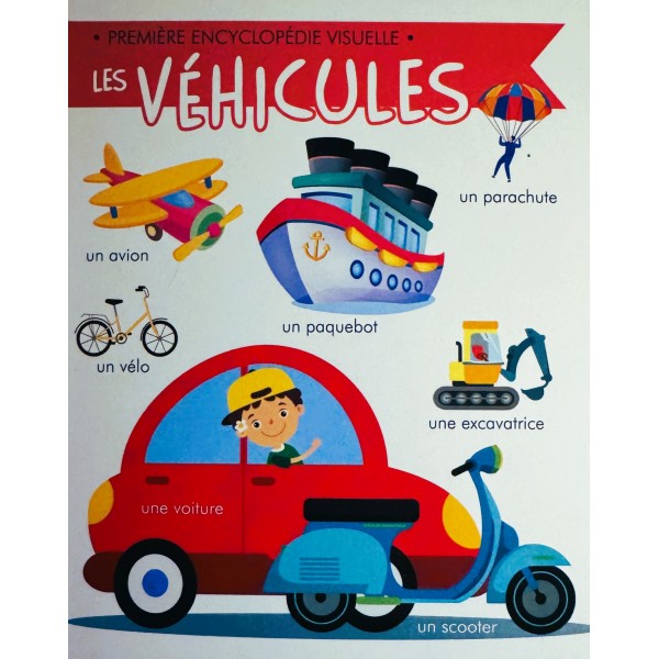 Encyclopédie visuelle Montessori - Véhicules