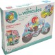 Puzzle Montessori pour Enfant - Les Véhicules