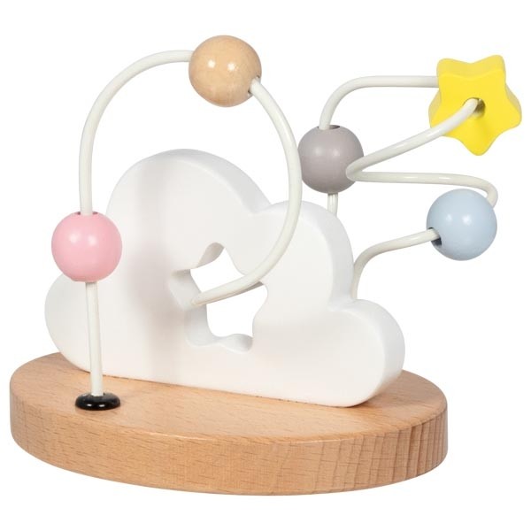 Circuit de motricité Montessori en bois - Boulier Nuage