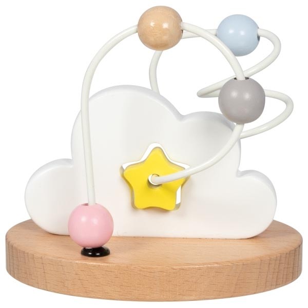 Circuit de motricité Montessori en bois - Boulier Nuage