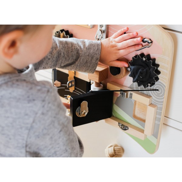 Planche Montessori pour Enfants - Serrures et Motricité