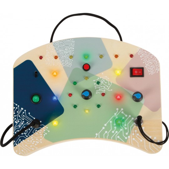 Planche de motricité Montessori - Led et Lumière