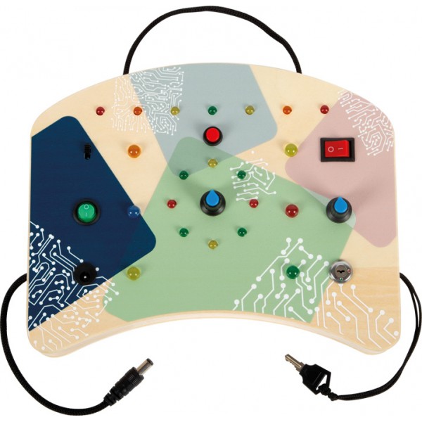 Planche de motricité Montessori - Led et Lumière