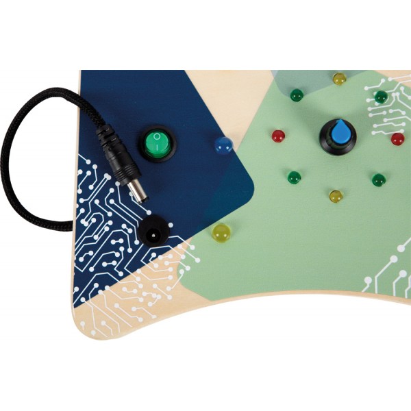 Planche de motricité Montessori - Led et Lumière