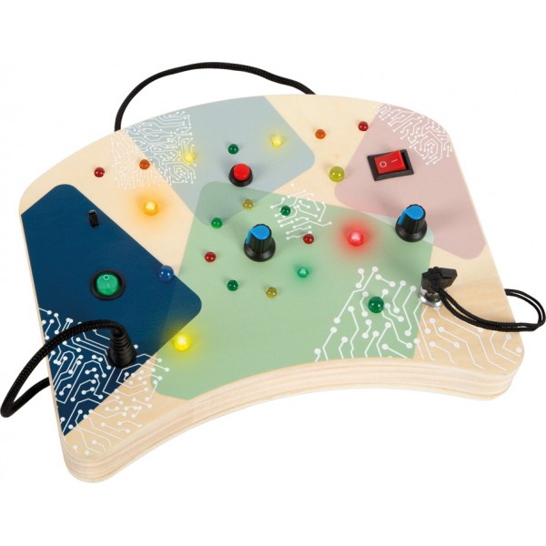 Planche de motricité Montessori - Led et Lumière