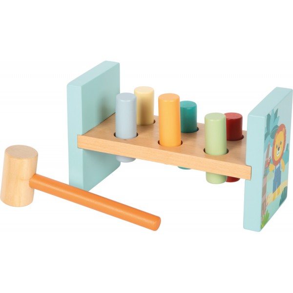 Jouet à marteler Montessori - Jungle