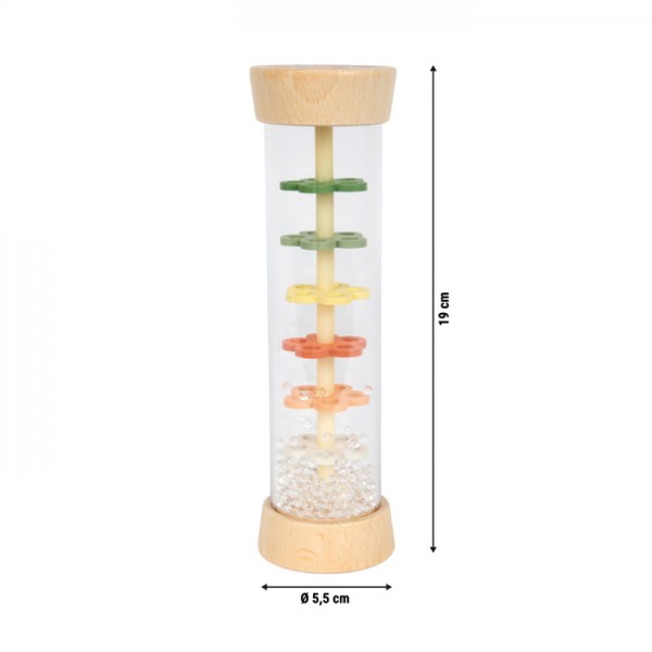 Bâton de pluie Montessori - Eveil musical bébé