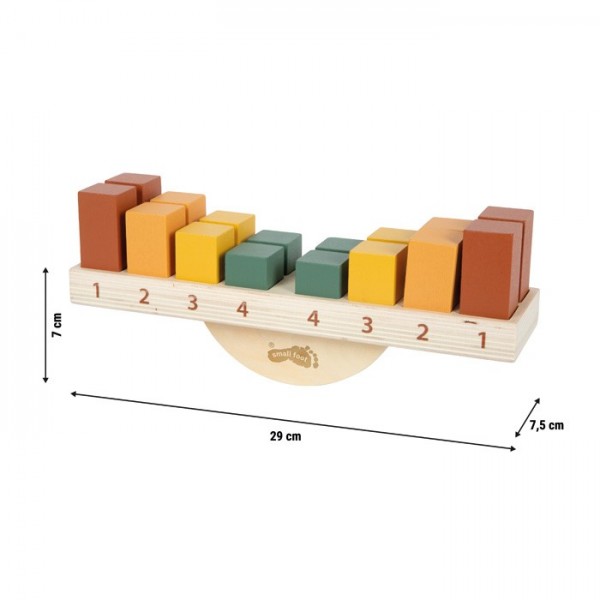 Jeu d'équilibre Montessori - Jeu de société en bois