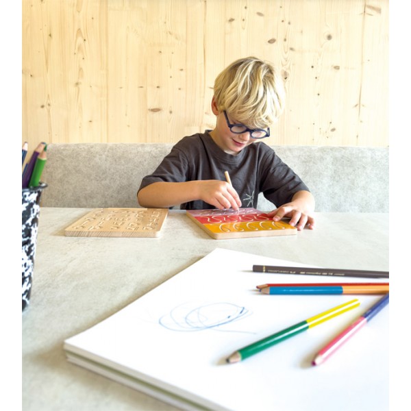 Planche Montessori - Apprendre à écrire