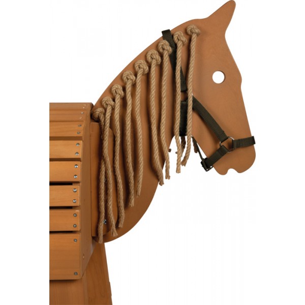 Cheval d’Équitation en Bois Montessori