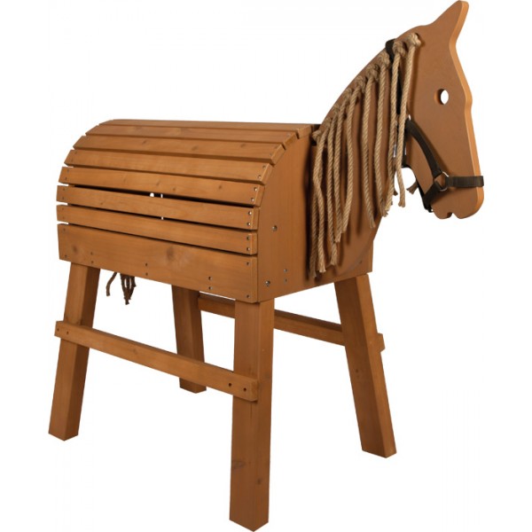 Cheval d’Équitation en Bois Montessori