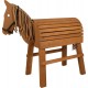 Cheval d’Équitation en Bois Montessori