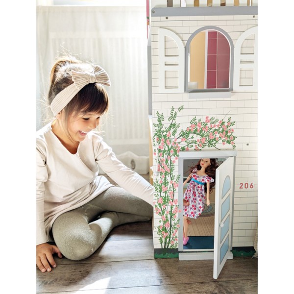 Maison de Poupée XL en Bois