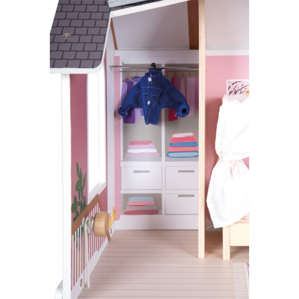 Maison de Poupée XL en Bois