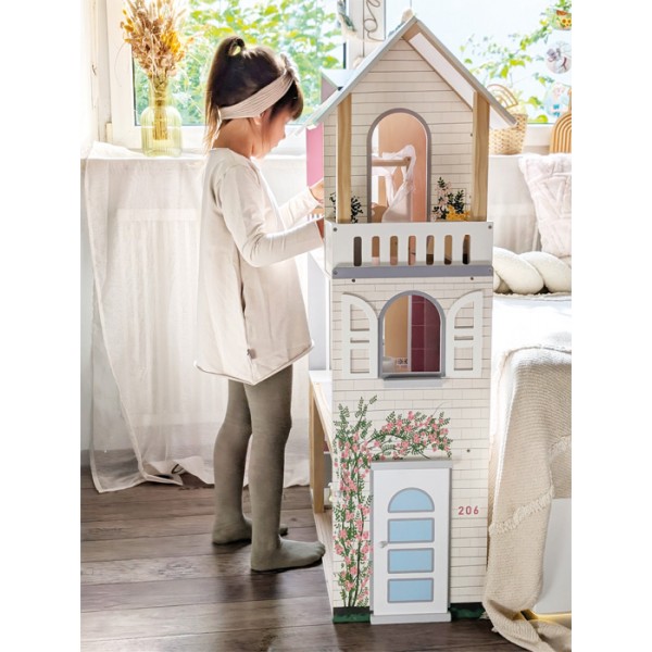 Maison de Poupée XL en Bois