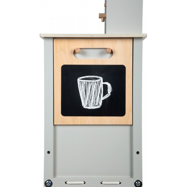 Cuisine en Bois pour Enfant - Gris