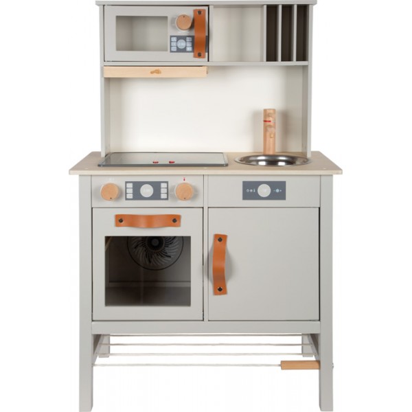 Cuisine en Bois pour Enfant - Gris