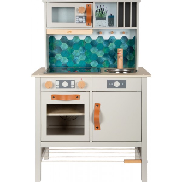 Cuisine en Bois pour Enfant - Gris