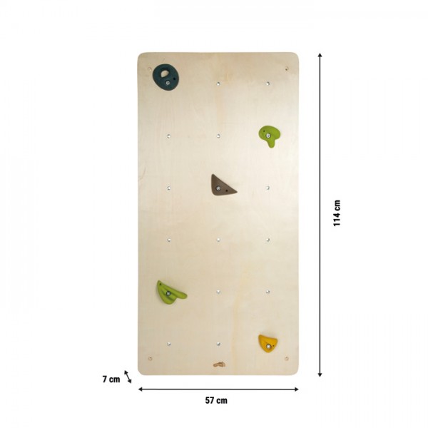 Mur d’Escalade Enfant en Bois - Lot de 2