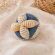 Balle sensorielle Montessori pour bébé - Tissu Bio