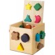 Cube à formes Montessori en bois