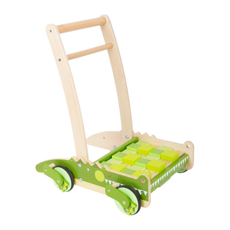 Pousseur de Marche Montessori Bois Éveil et Développement Bébé